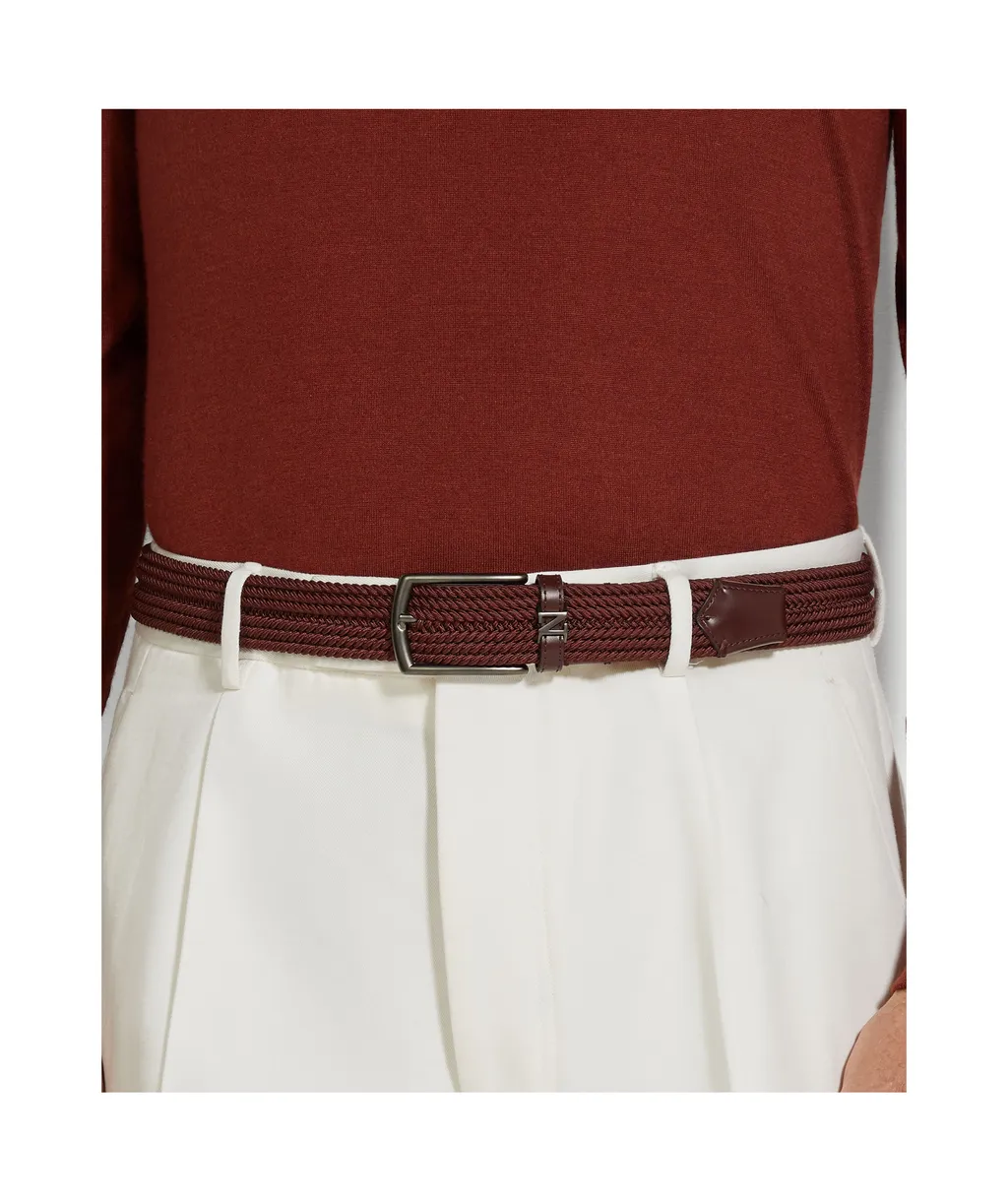 Braided Buckle Belt
