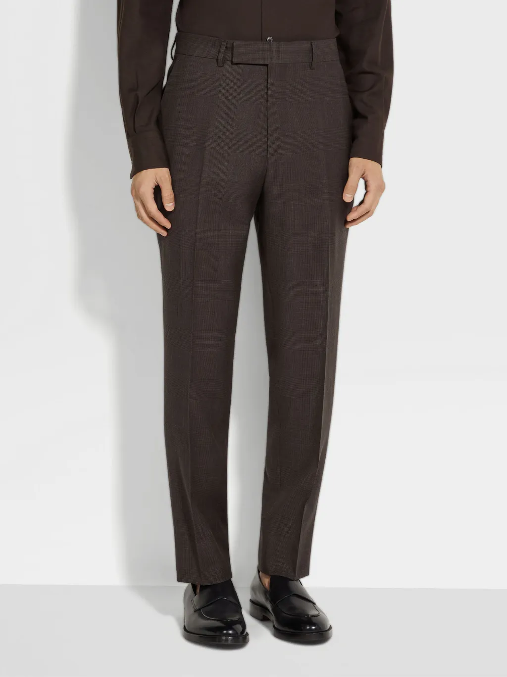 Straight-Leg Tailored Trousers