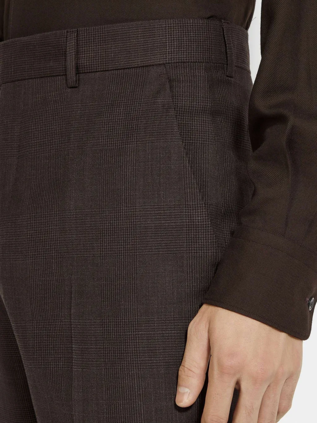 Straight-Leg Tailored Trousers