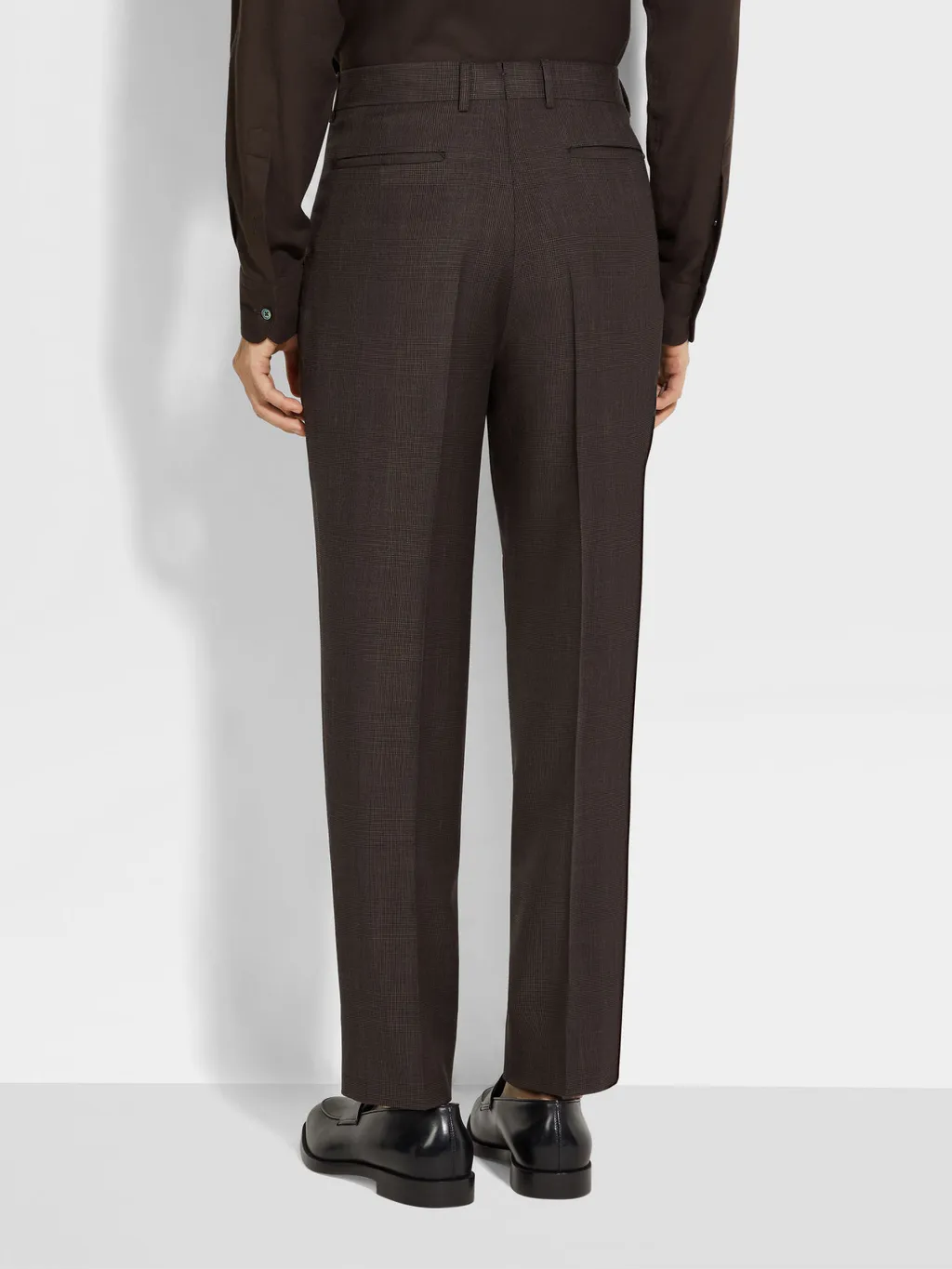 Straight-Leg Tailored Trousers