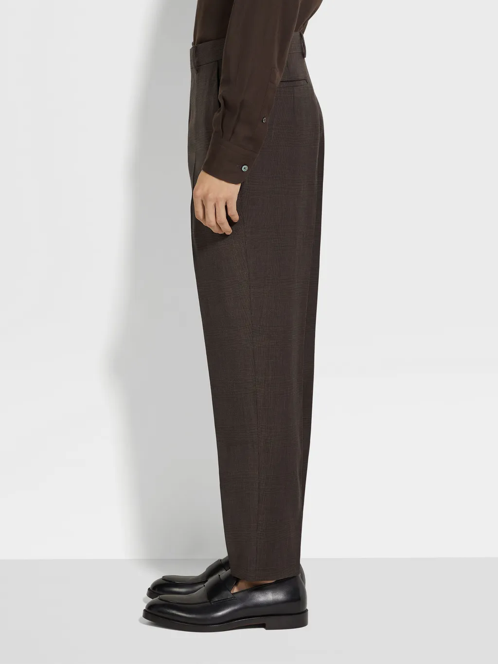 Straight-Leg Tailored Trousers