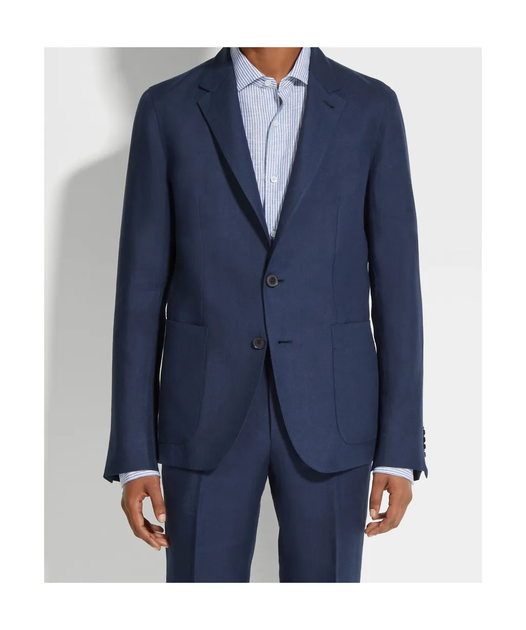 Long-Sleeved Suit Jacket
