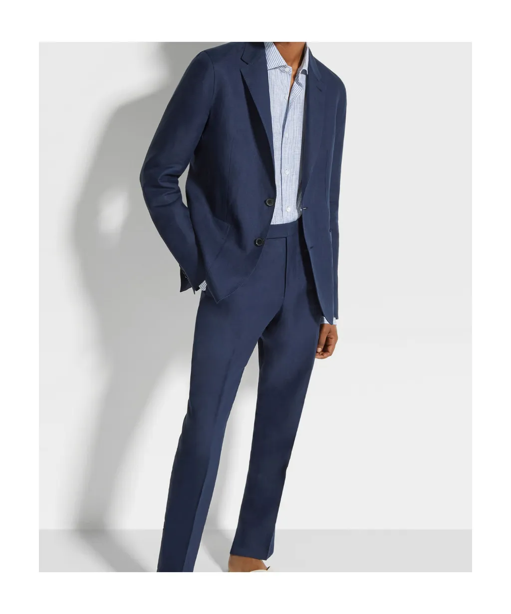 Long-Sleeved Suit Jacket