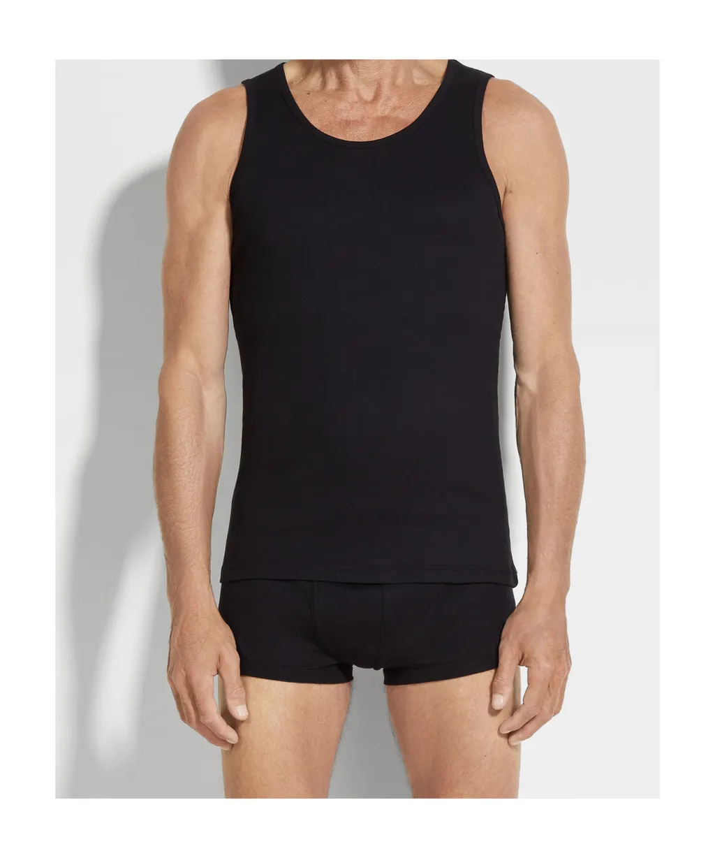 Cotton Blend Tank Top