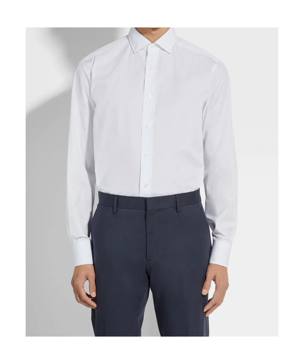 Striped Centoventimila Long-Sleeved Shirt