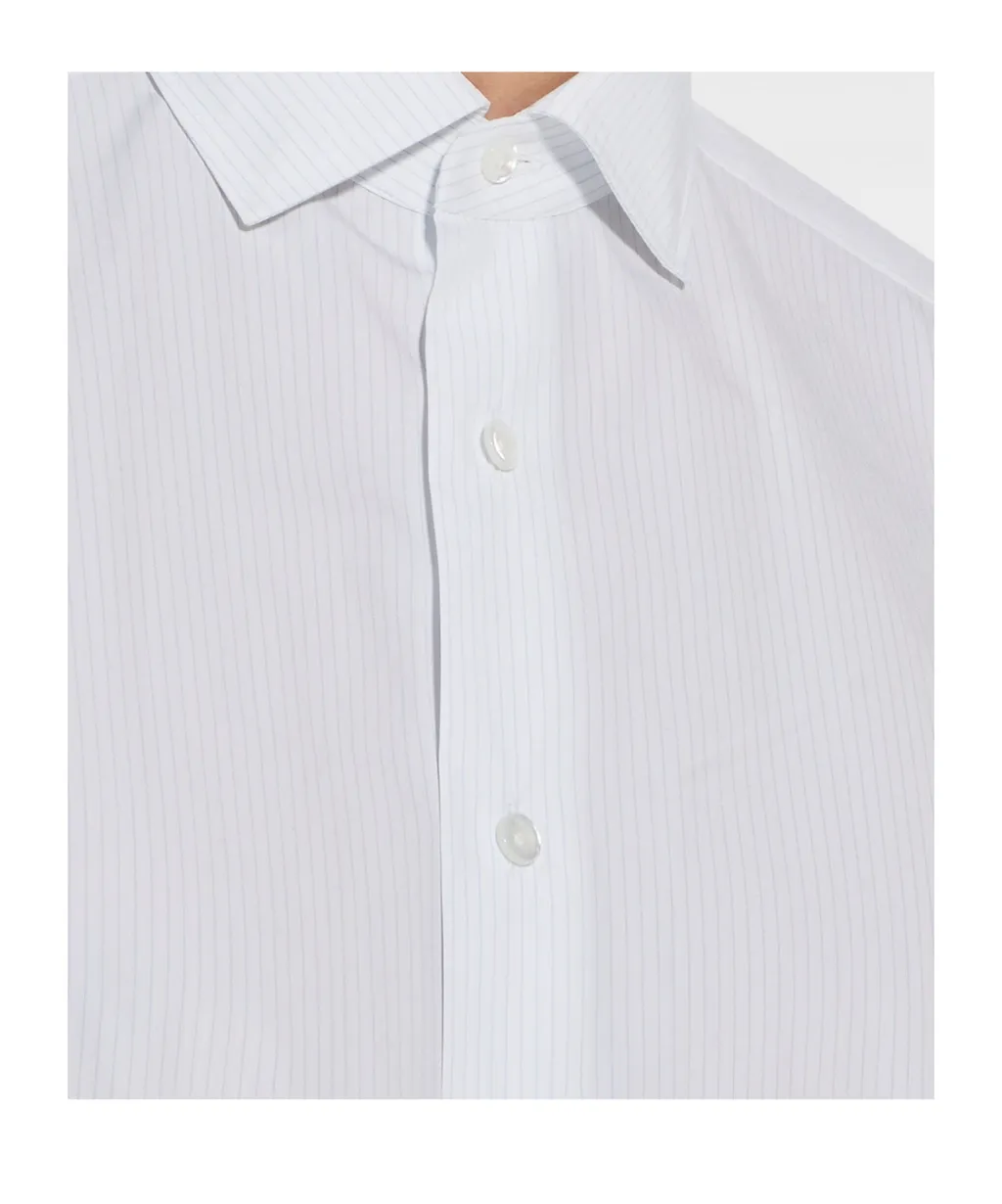 Striped Centoventimila Long-Sleeved Shirt