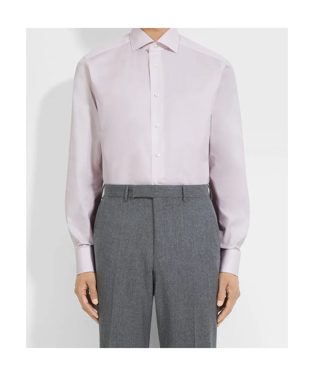 Pinstriped Long-Sleeved Shirt