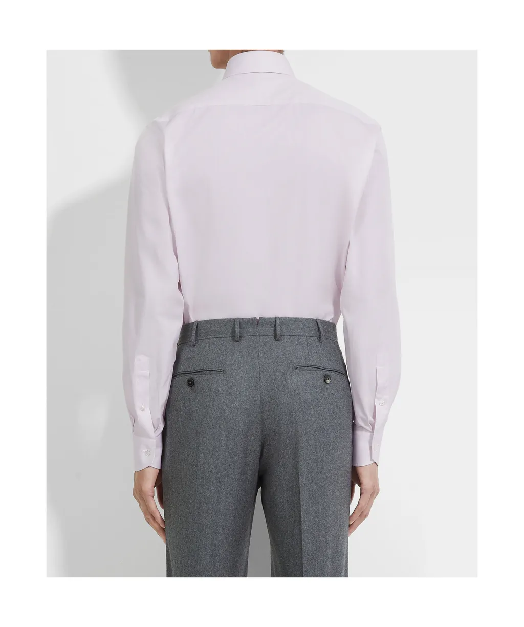 Pinstriped Long-Sleeved Shirt