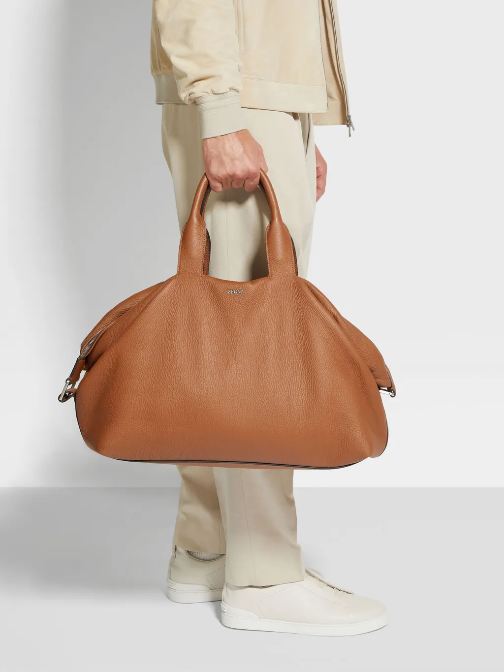 Raglan Deerskin Holdall