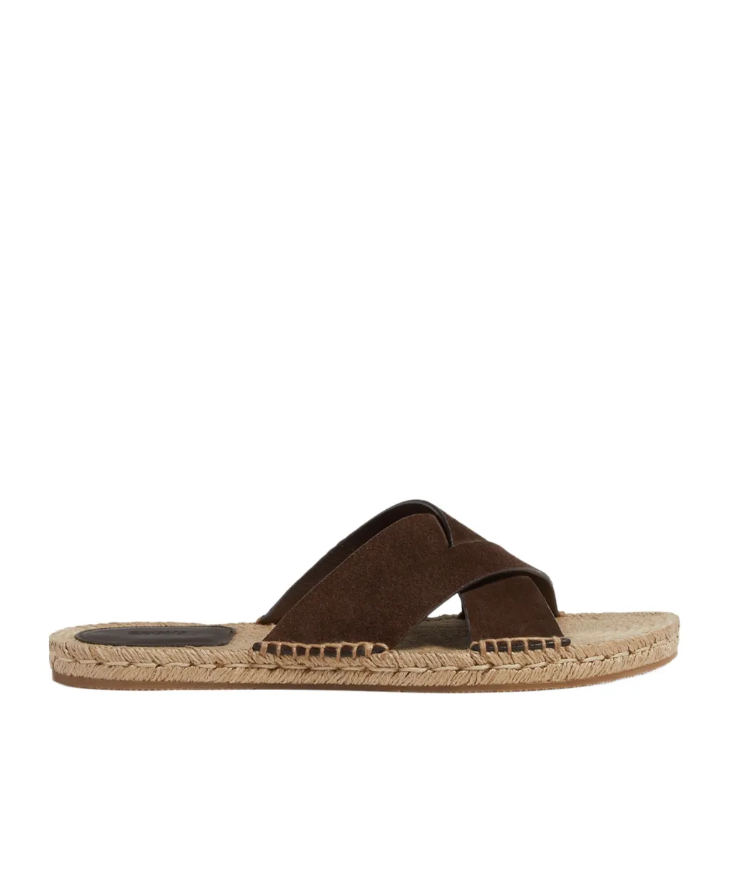Slip-On Suede Espadrilles