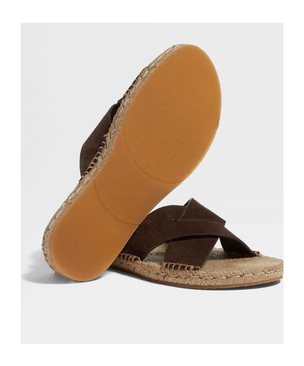 Slip-On Suede Espadrilles