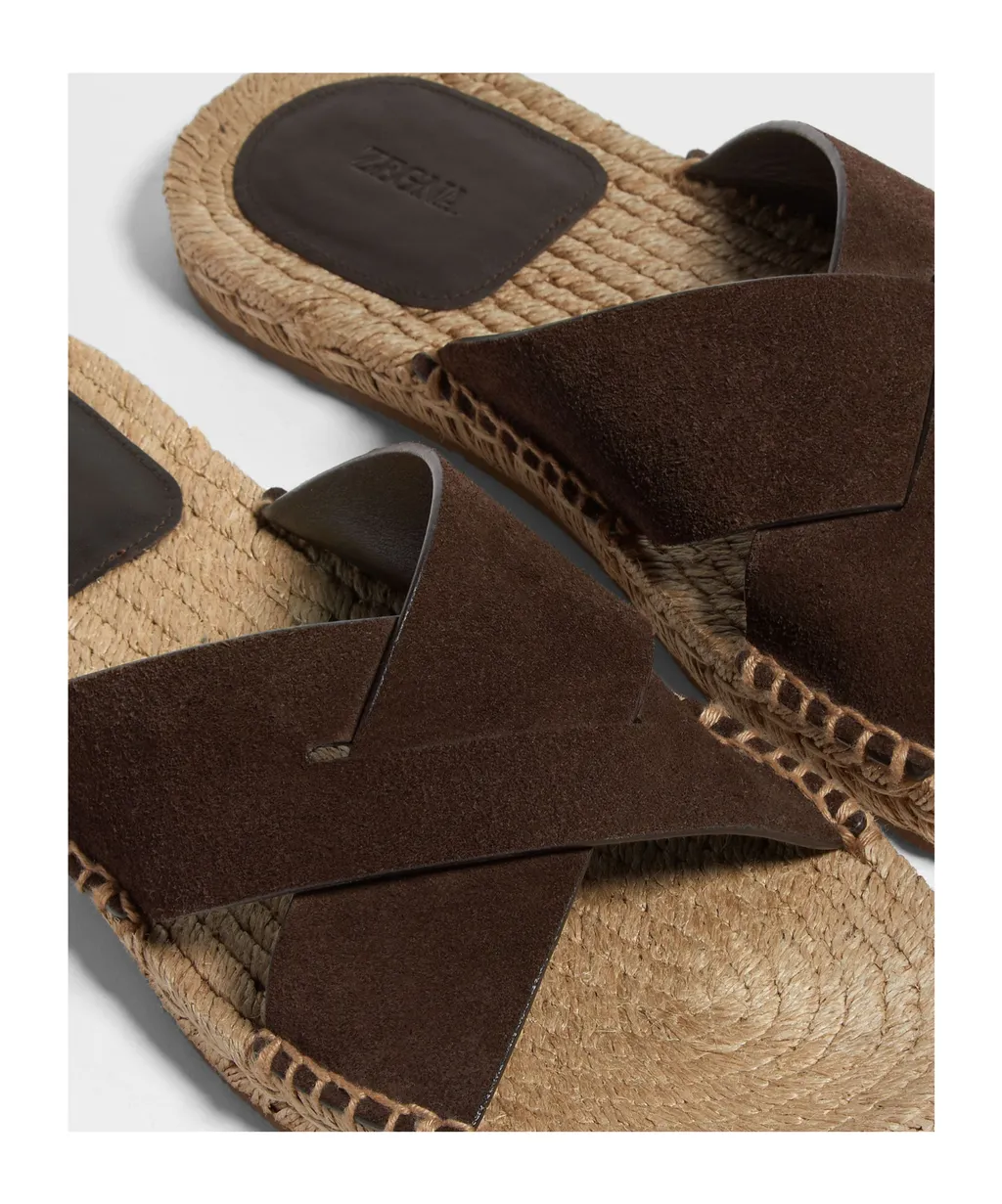 Slip-On Suede Espadrilles