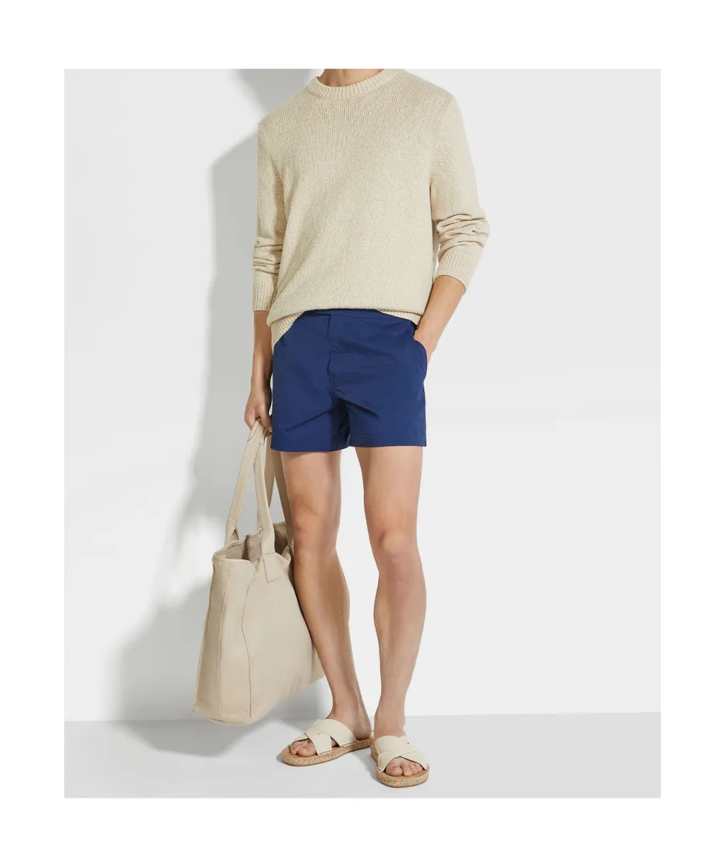 Brand Logo Swimming Shorts