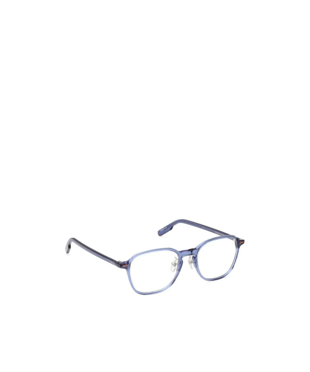 Geometric Frame Plain Glasses