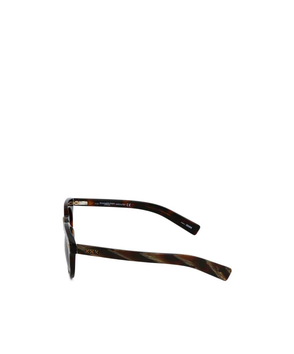 Round-Frame Sunglasses
