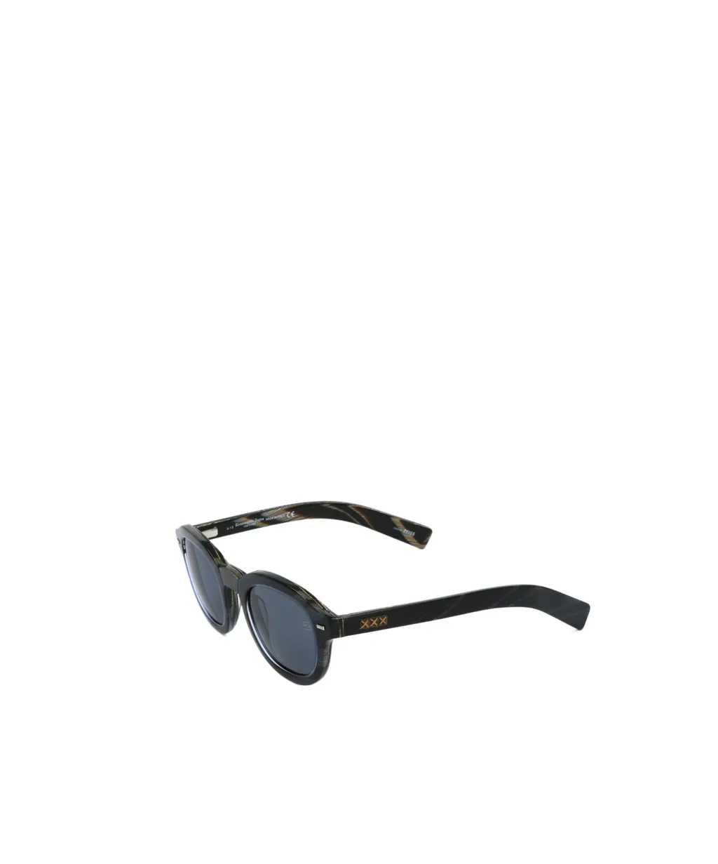 Round-Frame Sunglasses