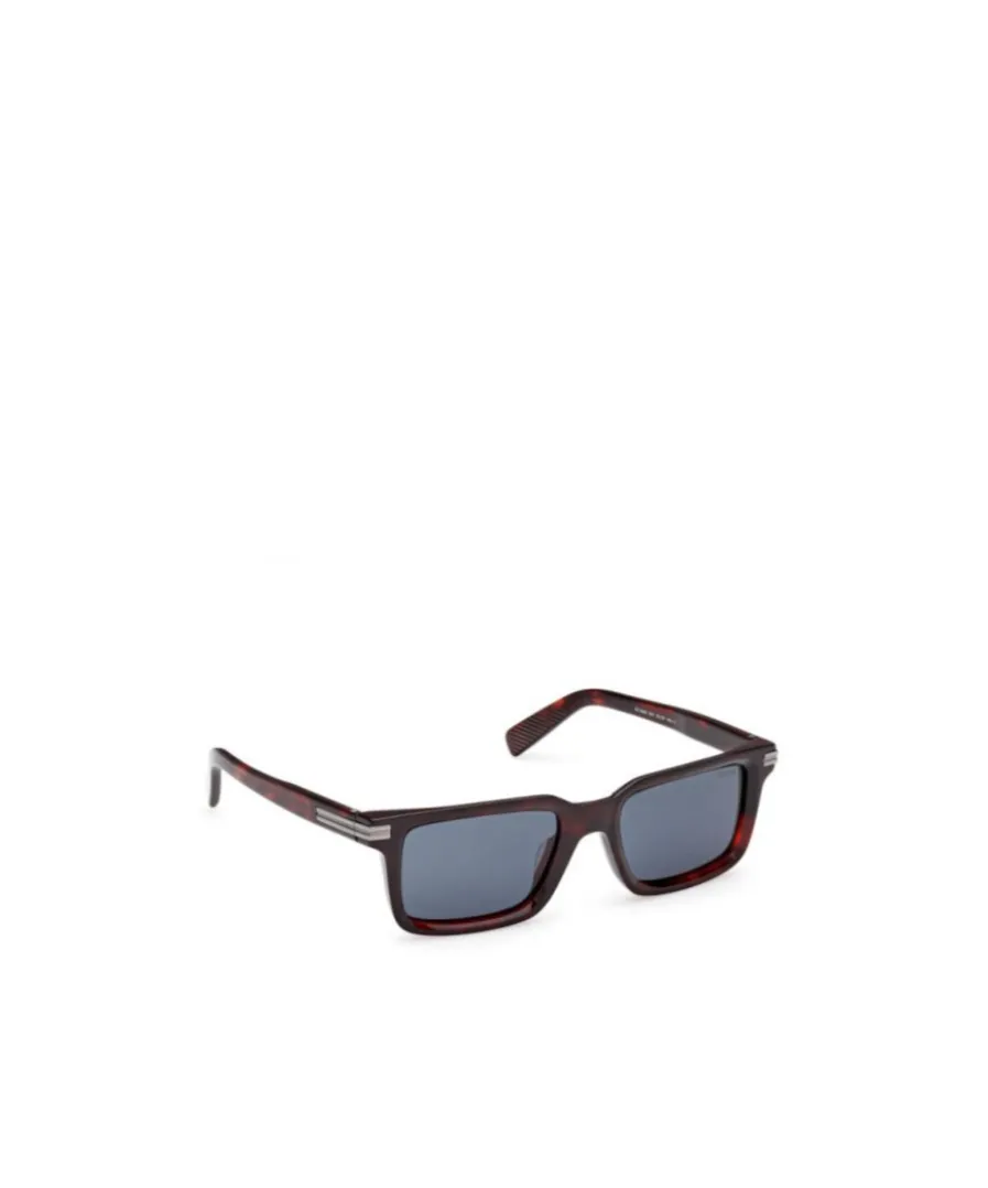 Rectangle-Frame Sunglasses