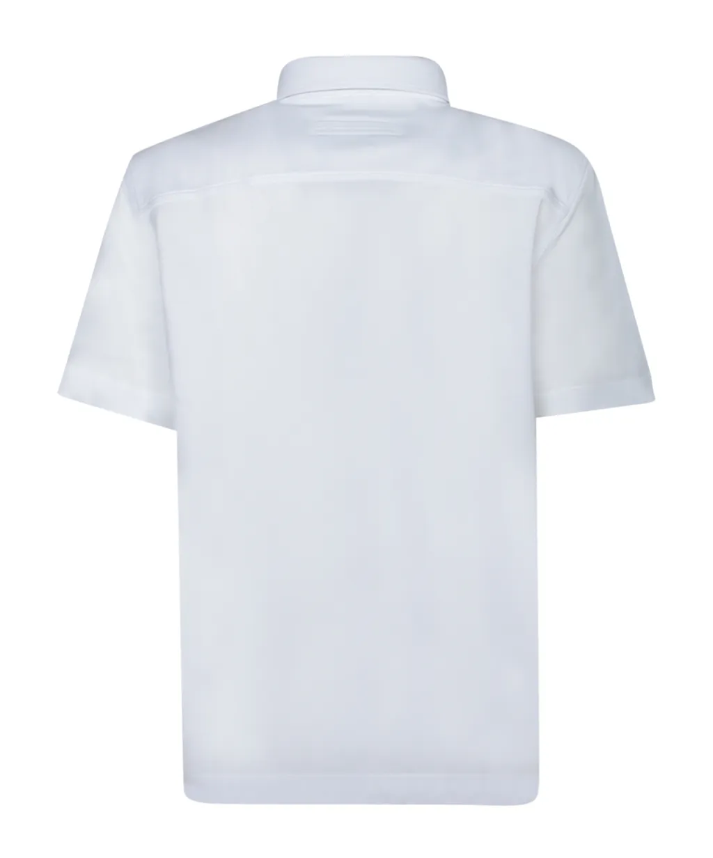 Short Sleeved Half-Button Polo Shirt