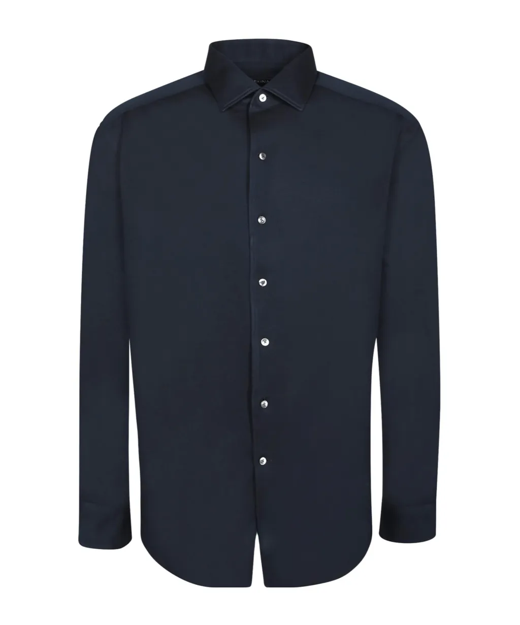 Long Sleeved Buttoned Classic Shirt