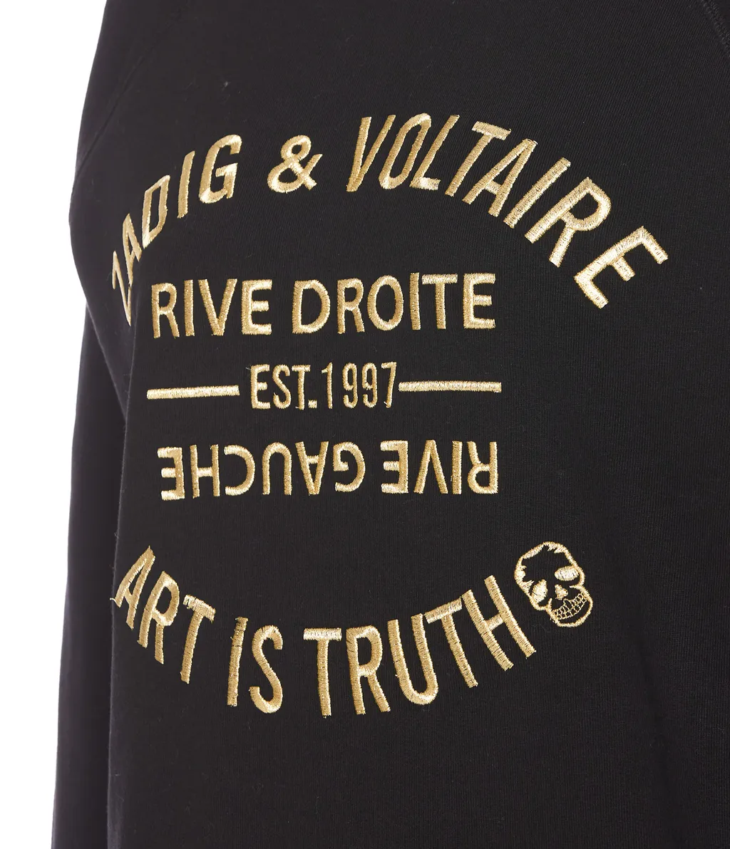 Logo-Embroidered Crewneck Sweatshirt