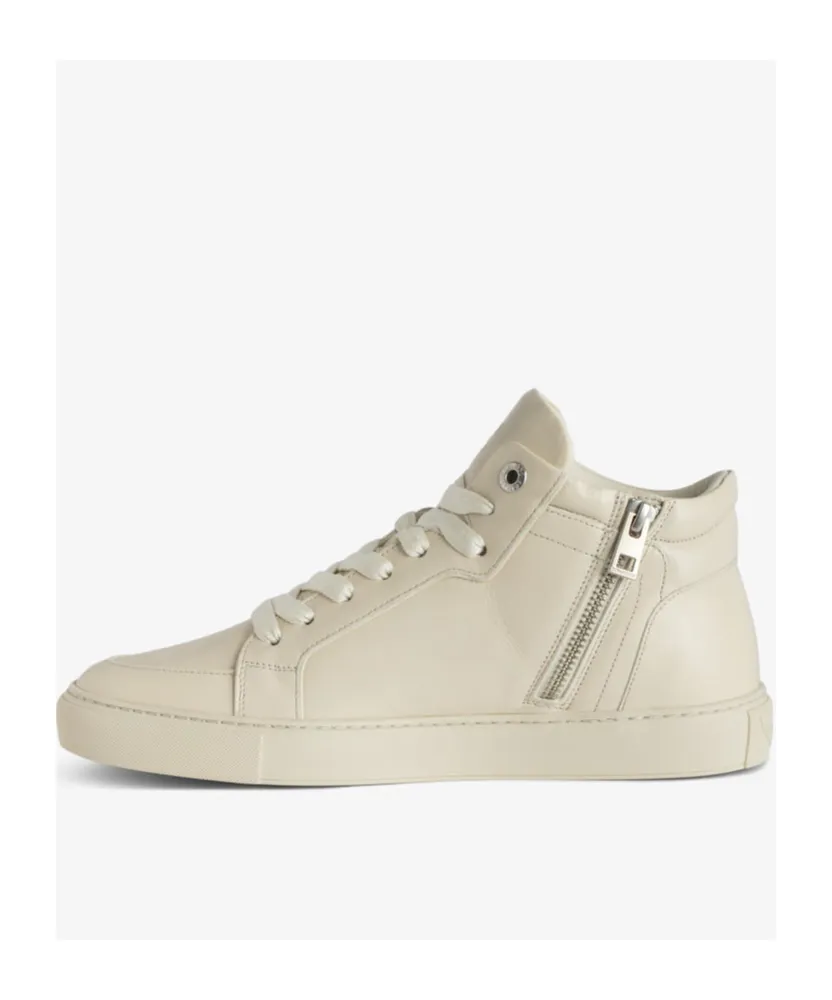 Mid Fly On Lace-Up Sneakers