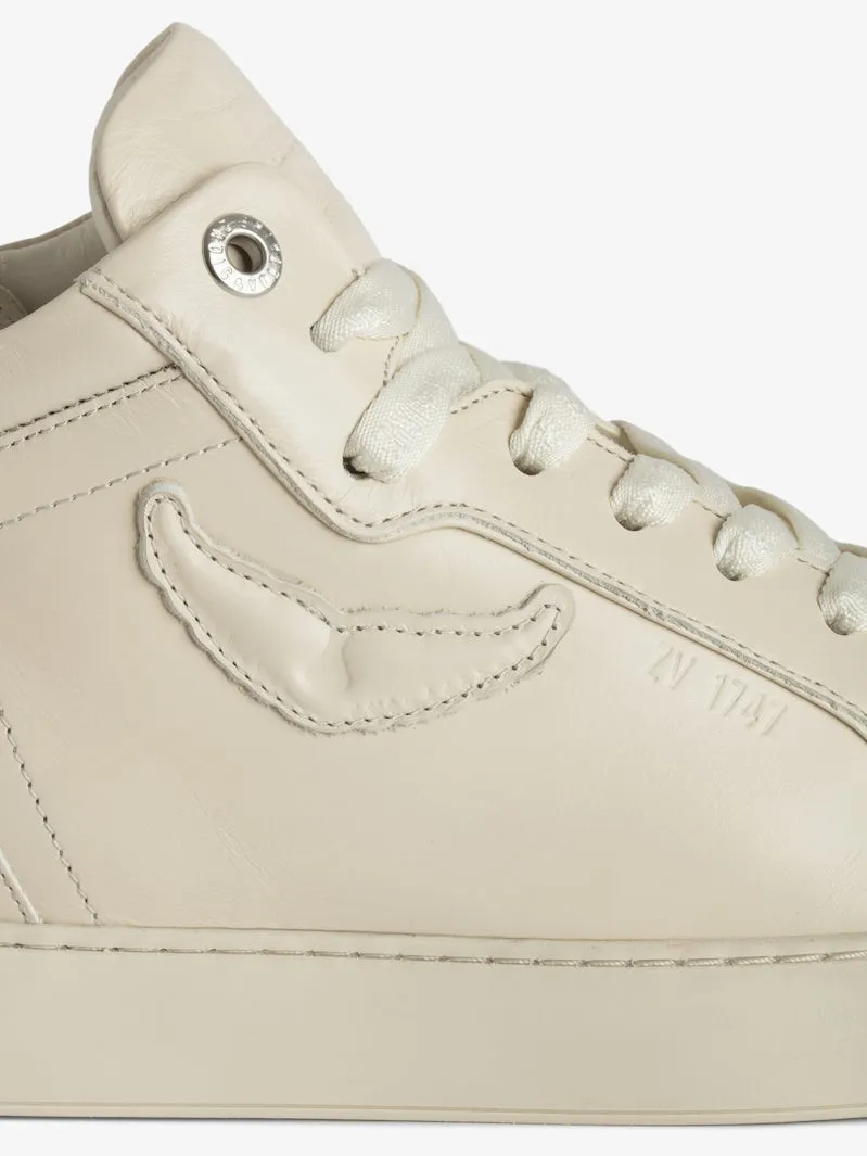 Mid Fly On Lace-Up Sneakers