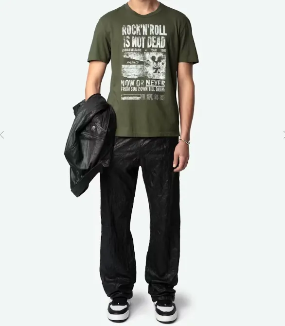Graphic Printed Crewneck T-Shirt