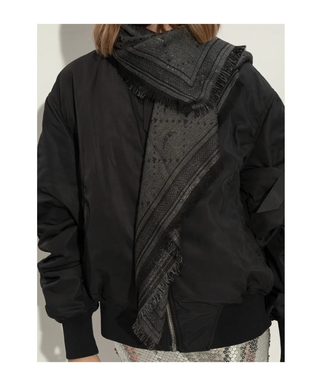 Glenn Monogram Scarf