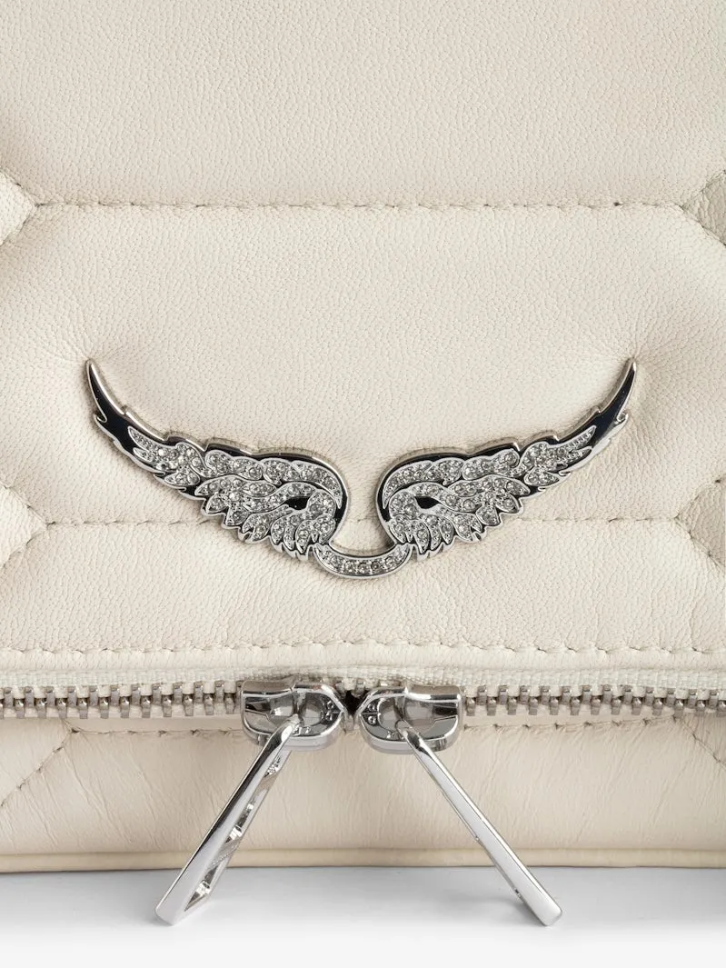 Rock Quilted Clutch Bag