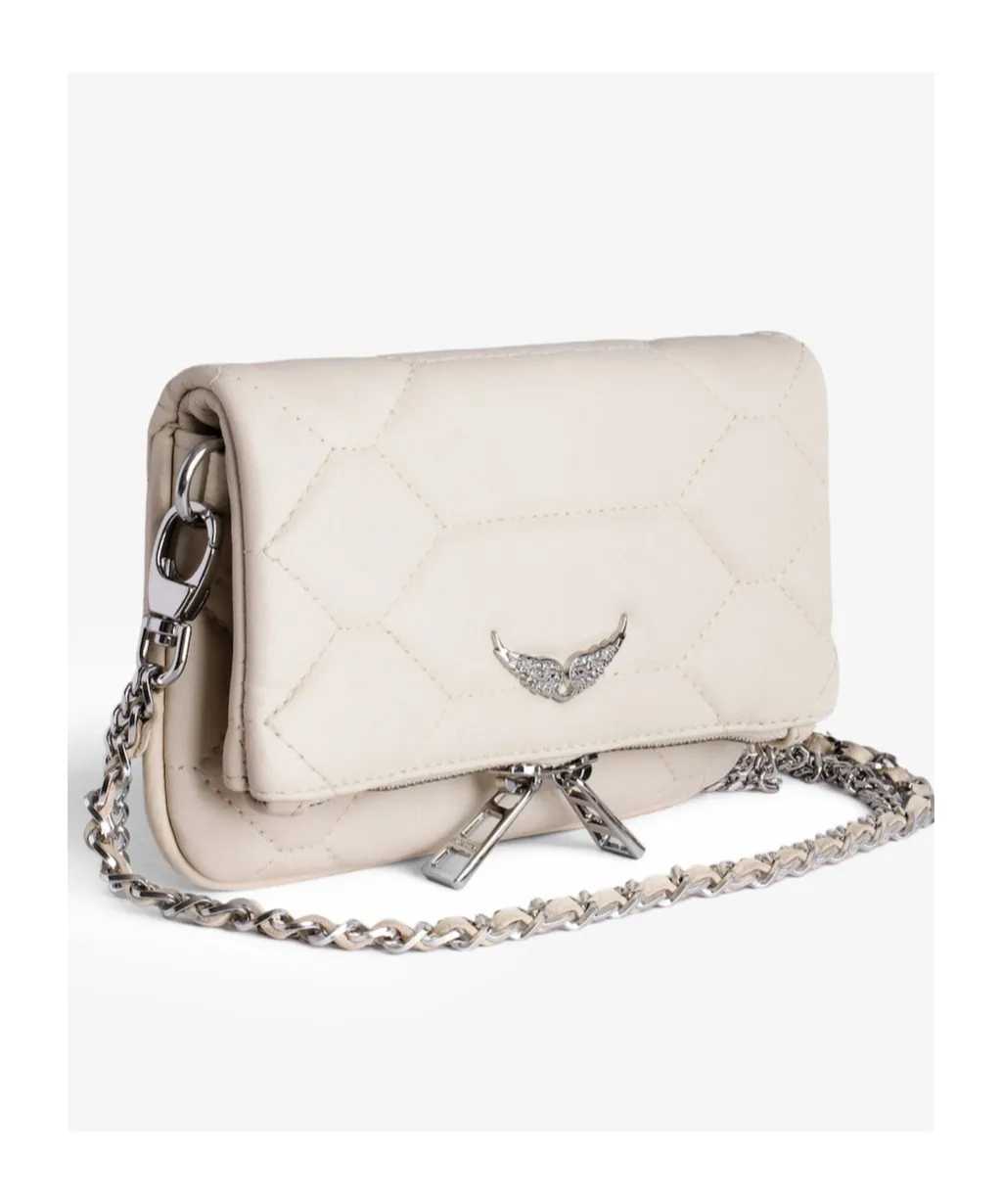 Rock Nano Xl Quilted Clutch Bag