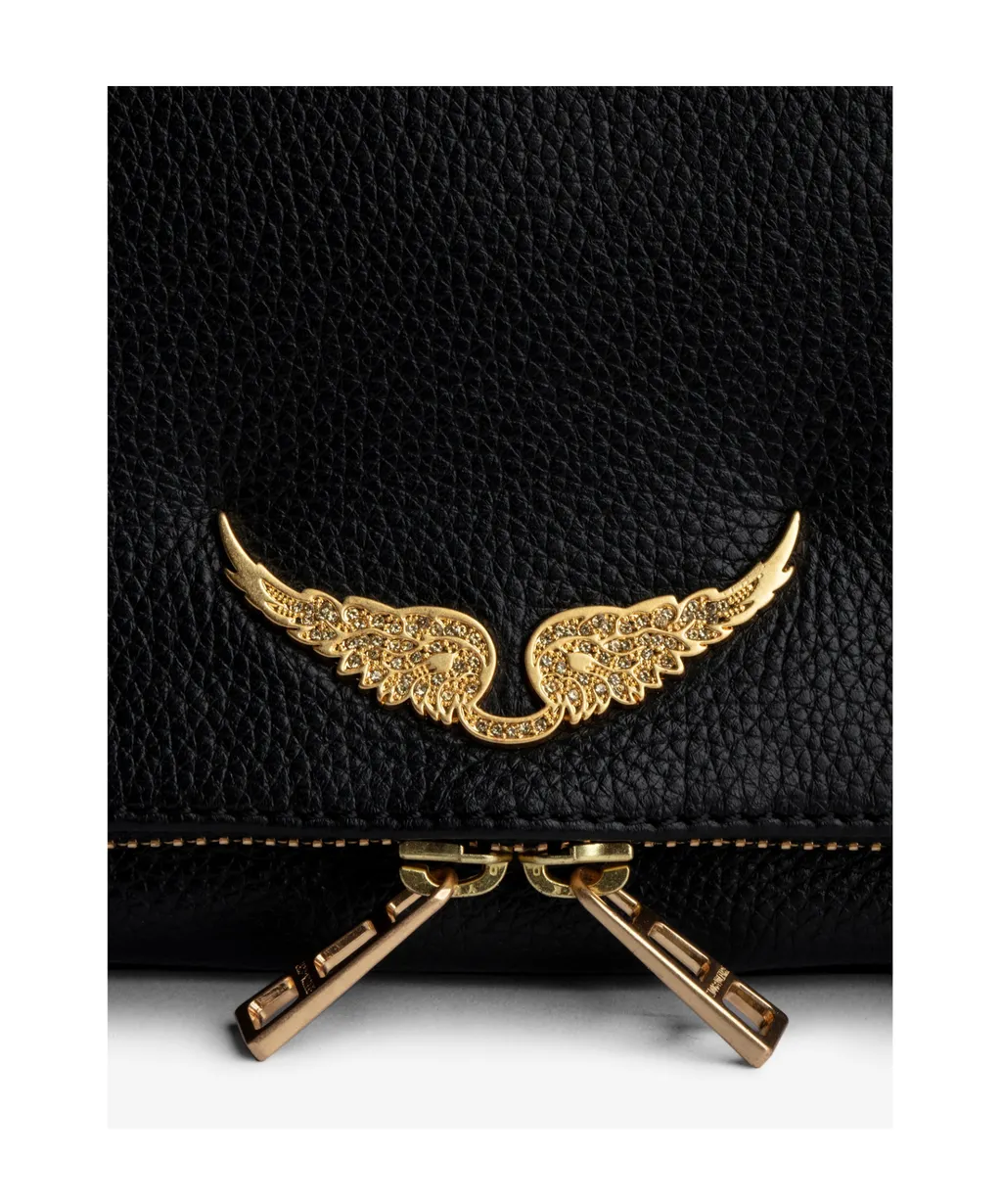 Rock Logo-Plaque Shoulder Bag