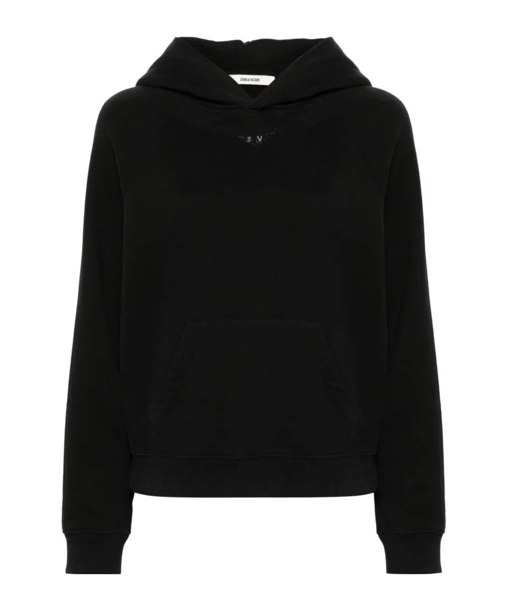 Georgy Embellished Wings Hoodie