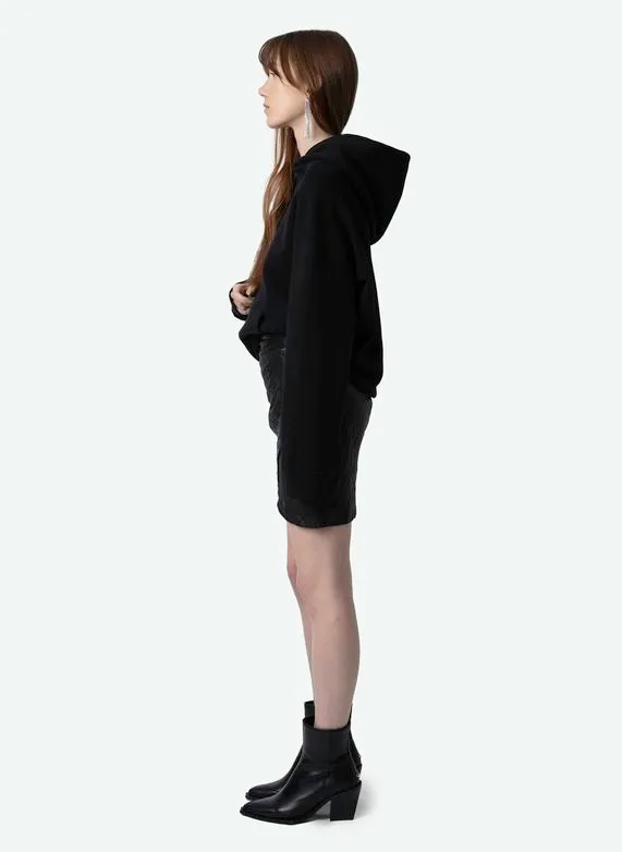 Georgy Embellished Wings Hoodie