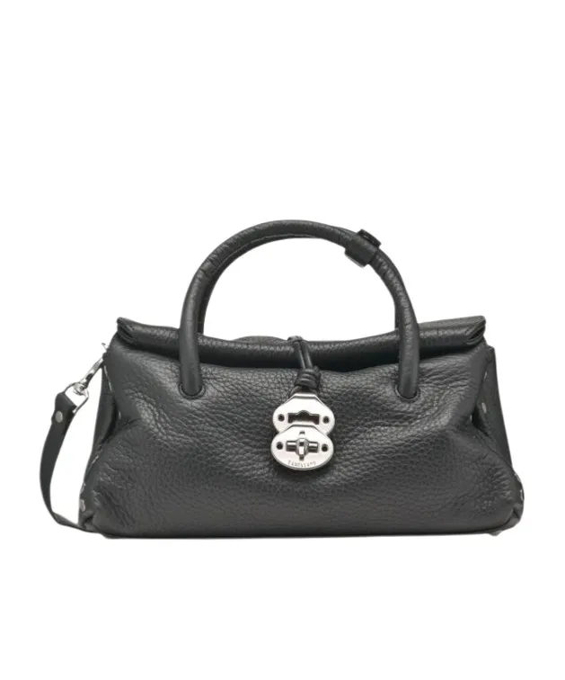 Twist-Lock Fastened Top Handle Bag