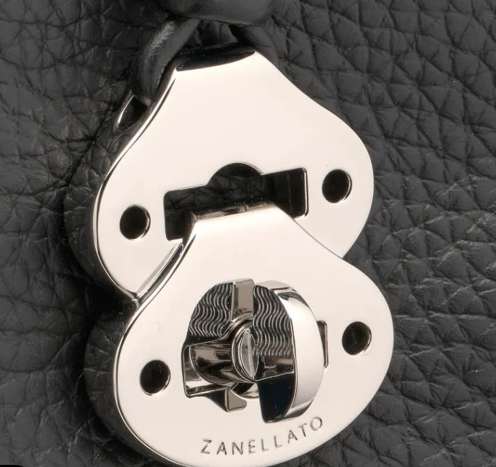 Twist-Lock Fastened Top Handle Bag