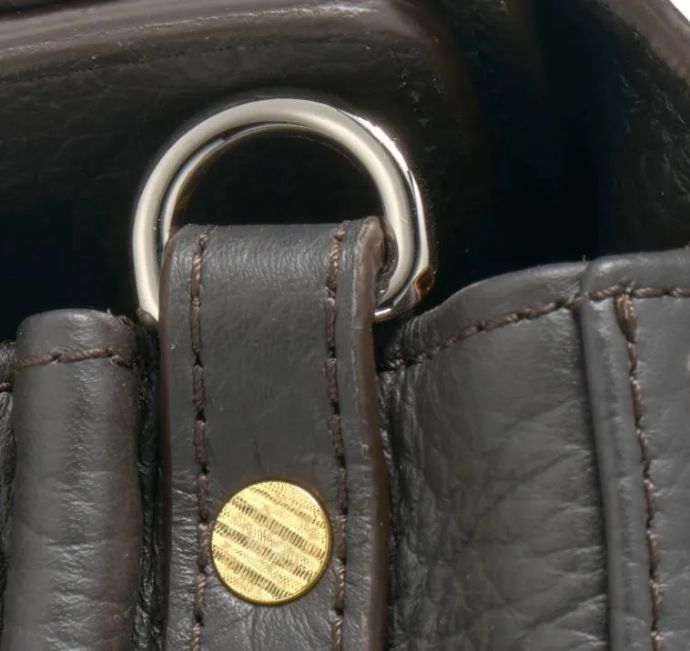 Twist-Lock Fastened Top Handle Bag