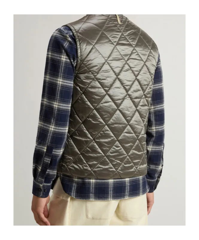 Diamond-Quilting Vest