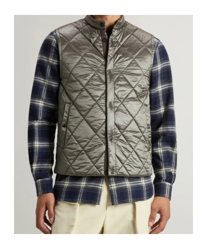 Diamond-Quilting Vest