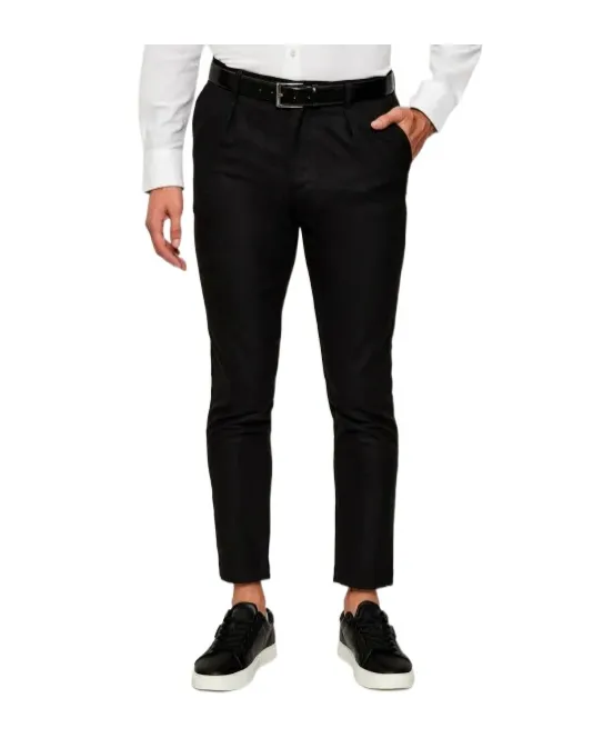 Pleated Drawstring Trousers