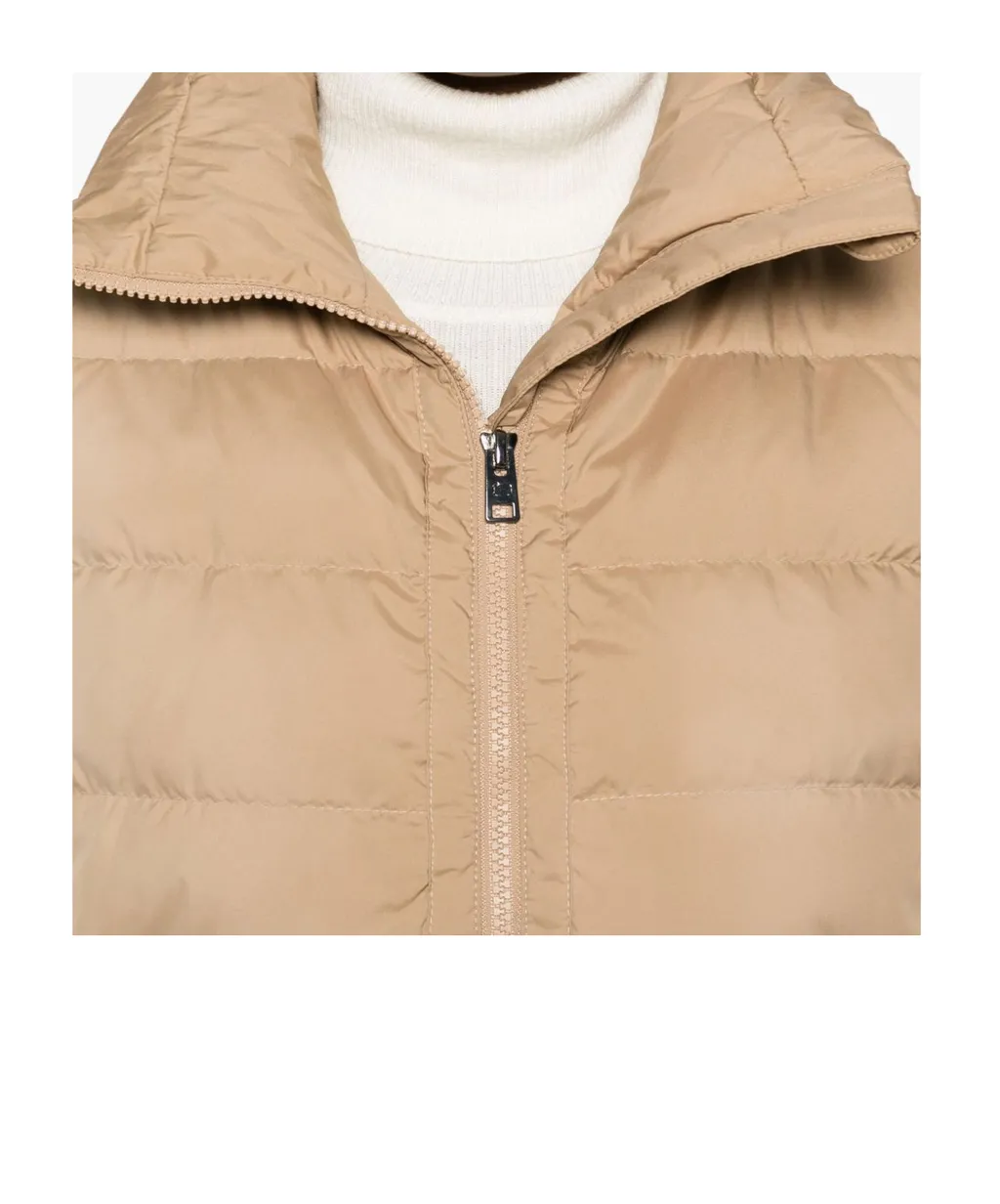 Padded Zip-Up Gilet