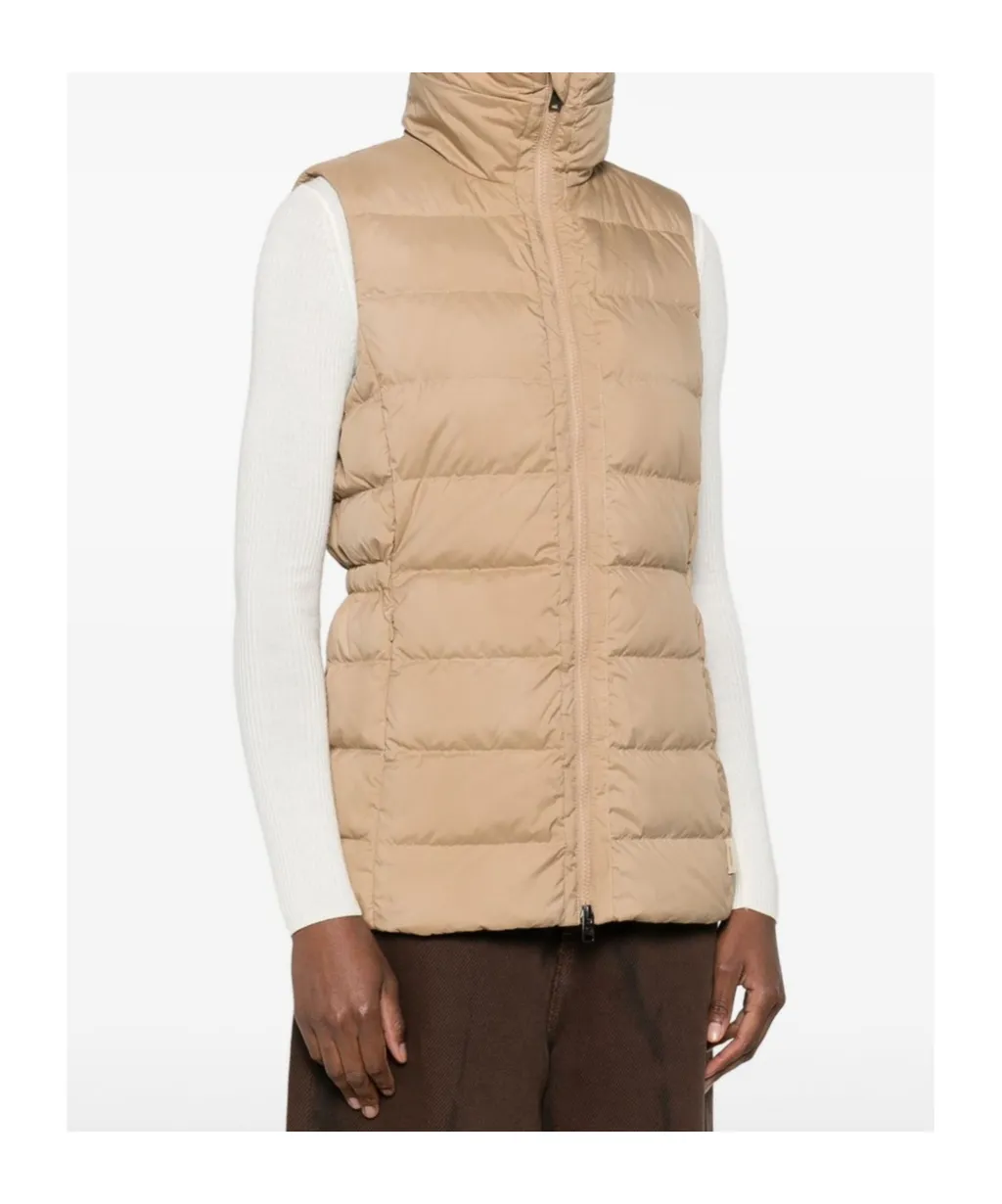 Padded Zip-Up Gilet