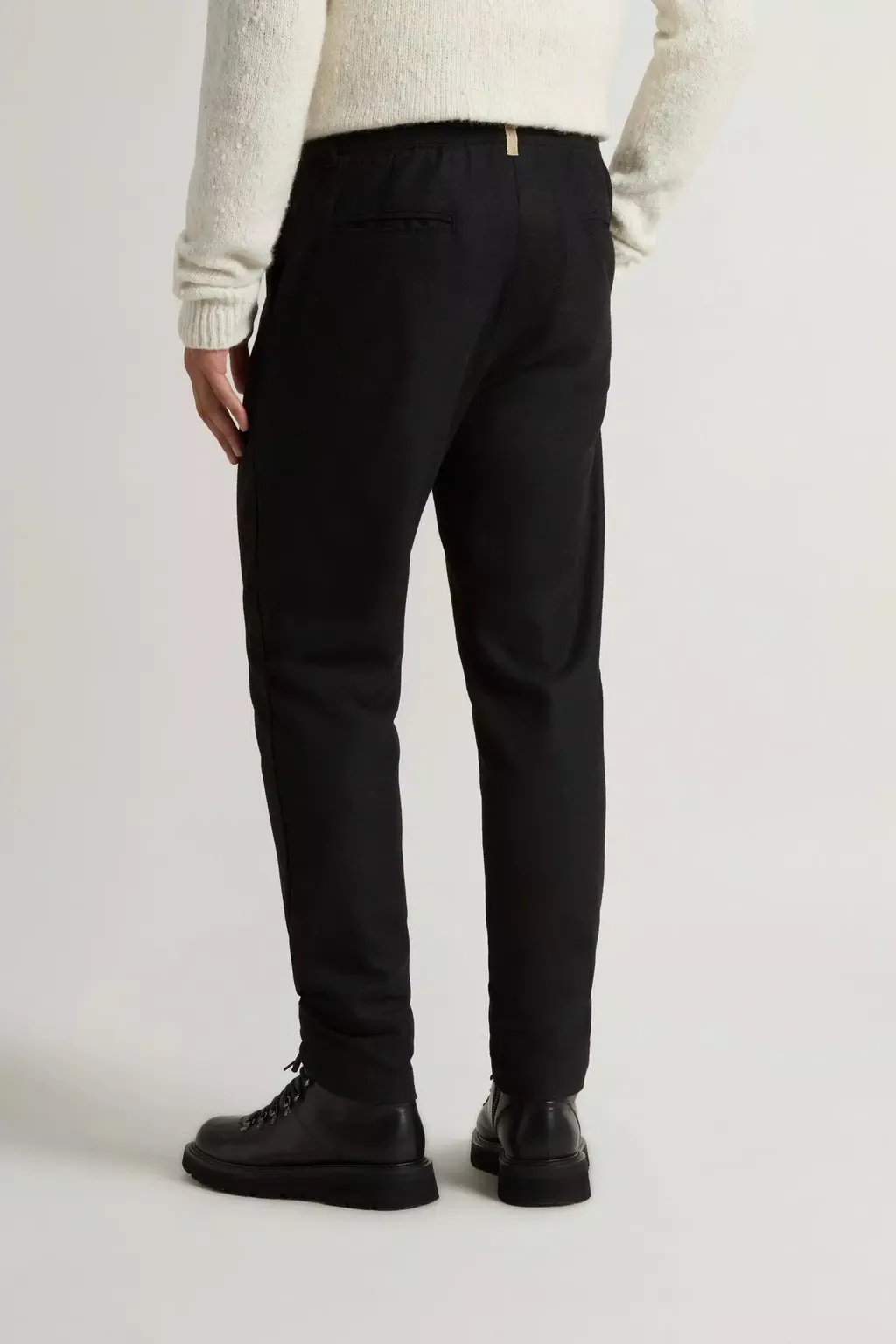 Pleated Drawstring Trousers