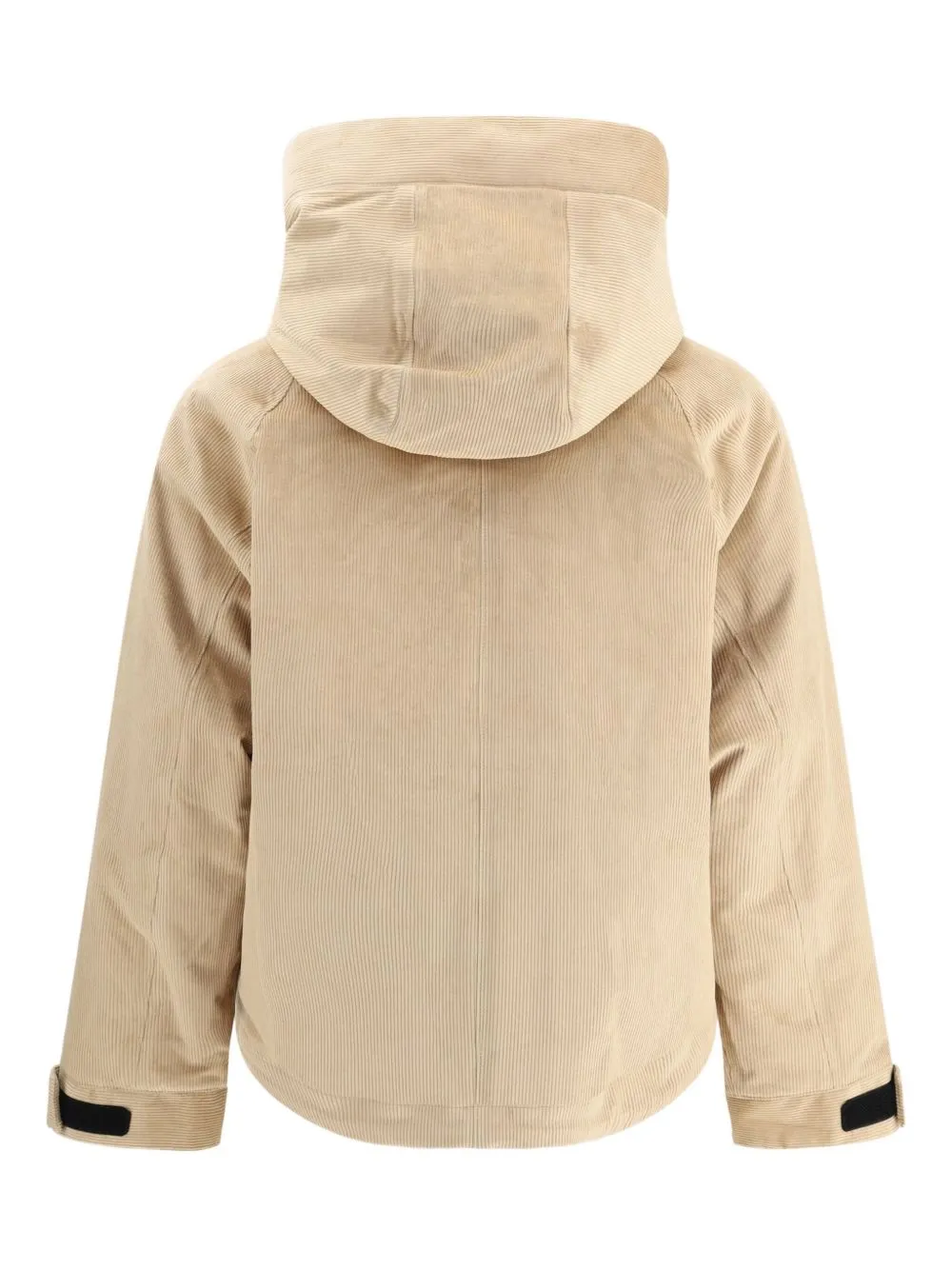 Hooded Corduroy Jacket
