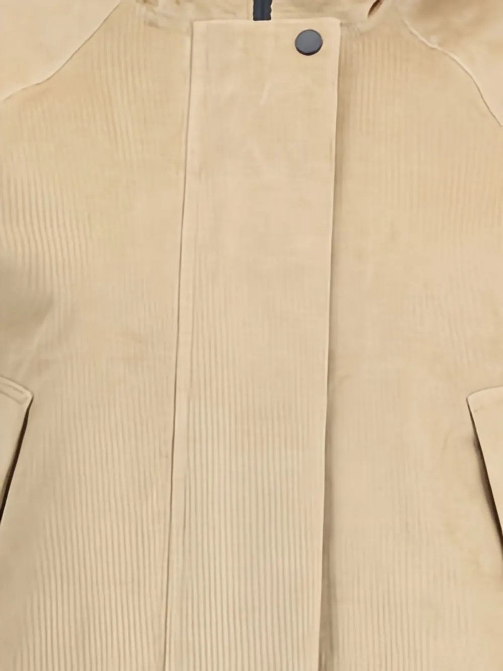 Hooded Corduroy Jacket