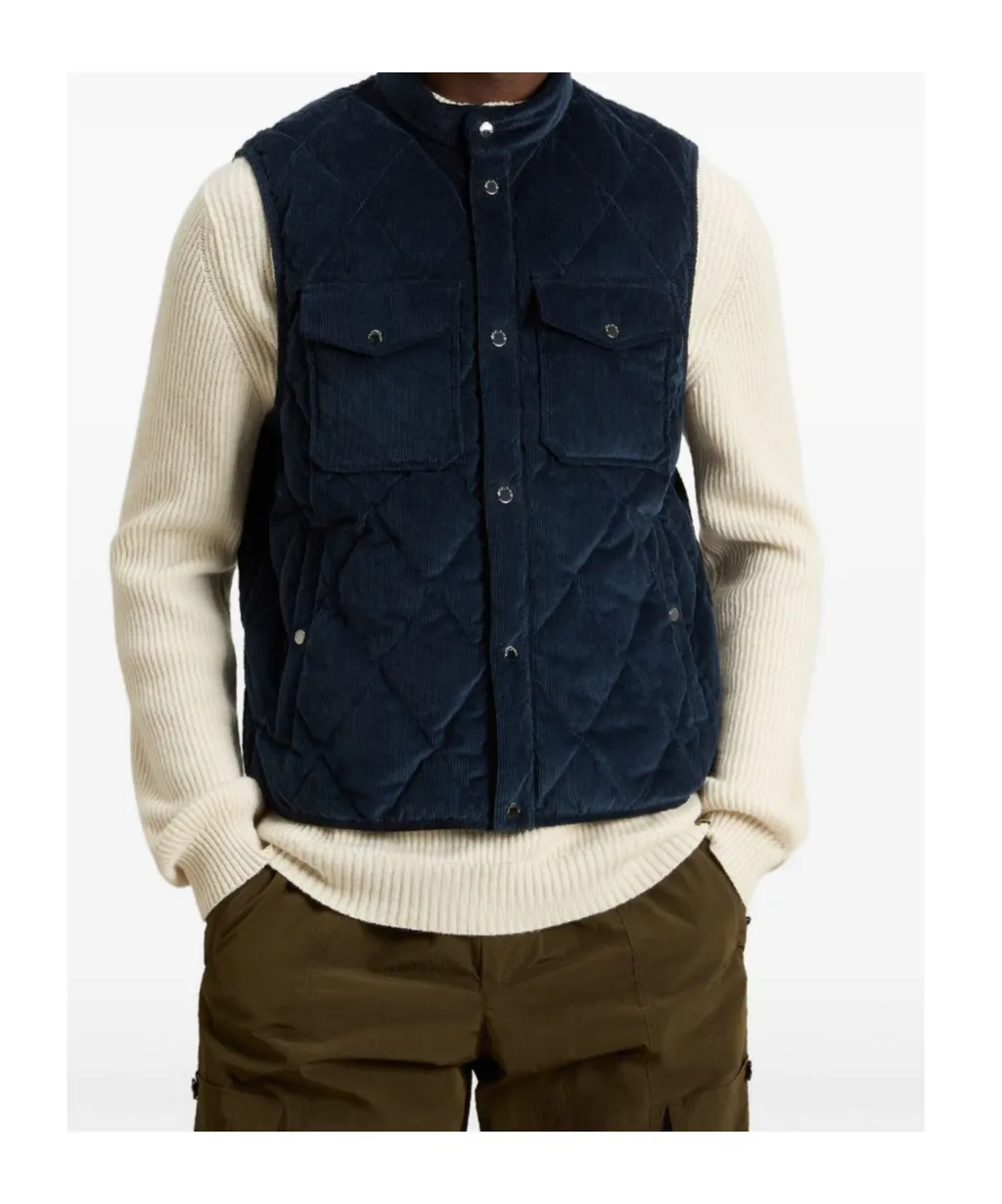 Stand Collar Vest