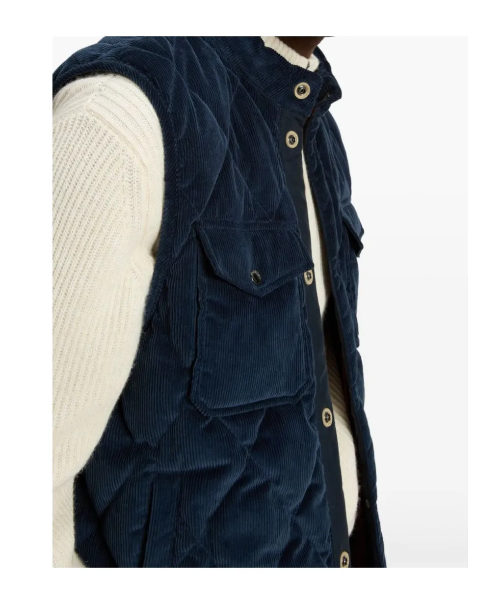 Stand Collar Vest