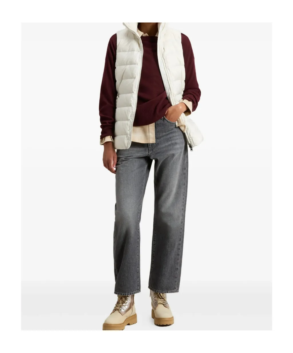 Padded High-Neck Gilet