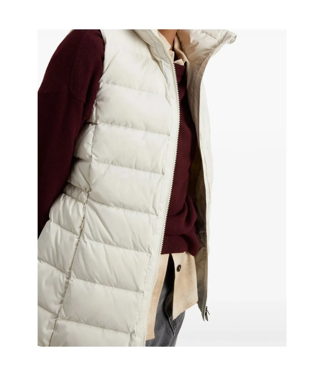 Padded High-Neck Gilet