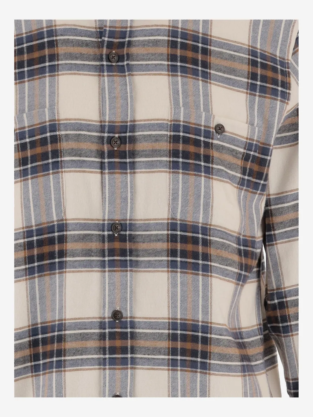 Check-Pattern Flannel Shirt