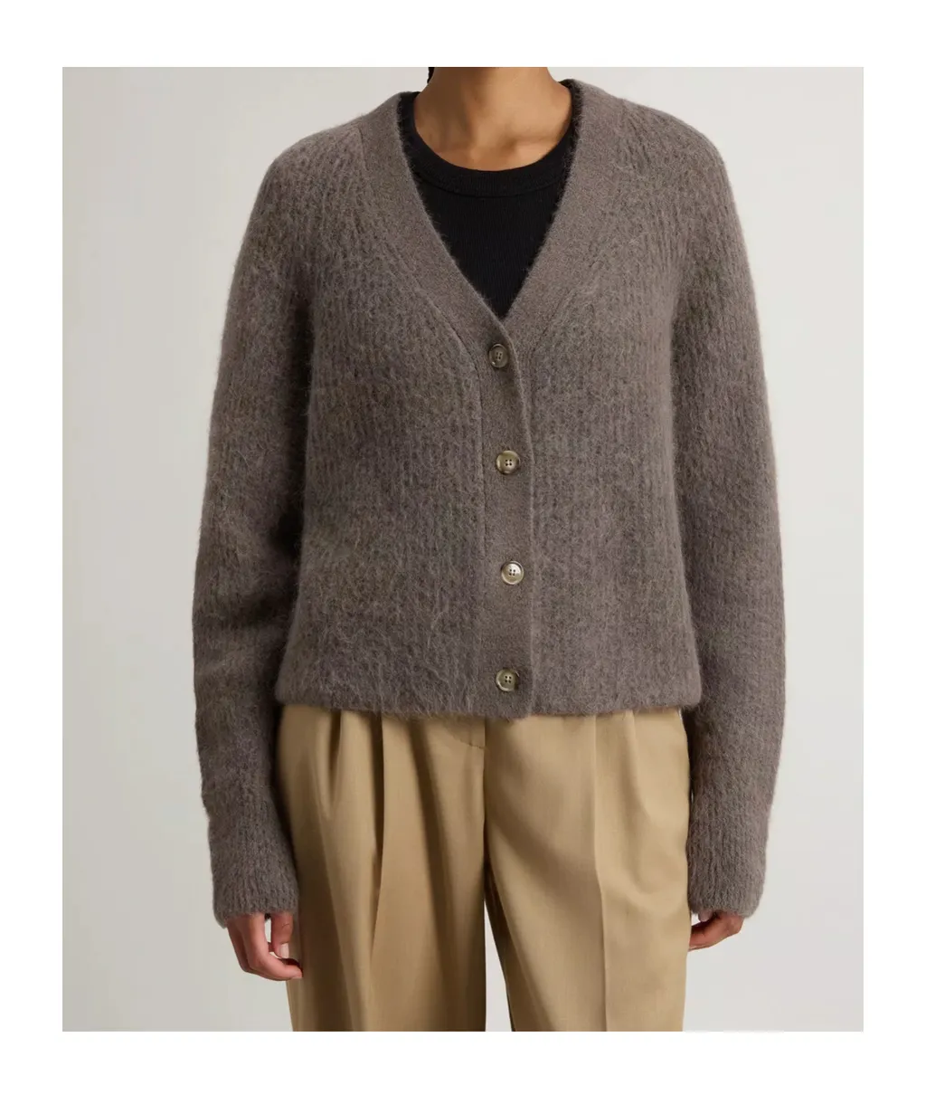Brushed Cardigan